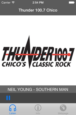 Thunder 100.7 Chico screenshot 2