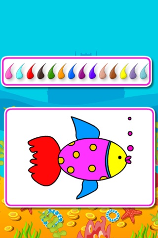 Coloring Aquarium Fish screenshot 2