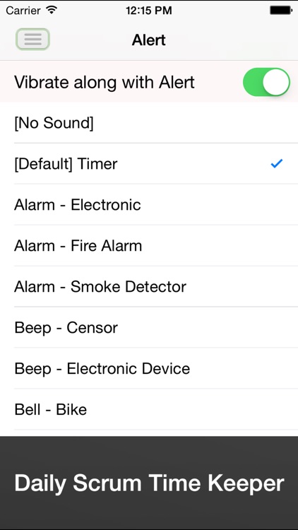 Daily Scrum Time Keeper (DSTimeK) - helps you stick to your allotted time for speaking