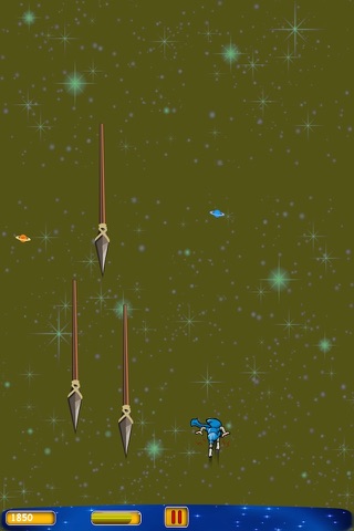 The Galaxy Ninja Warrior Invaders - Avoid The Falling Spears FREE screenshot 4