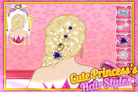 Cute Princess's Hairstyles screenshot 2