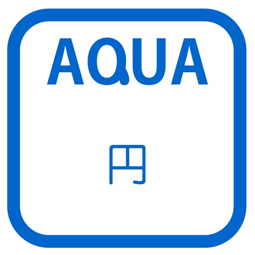 Circle and Similarity in "AQUA" Icon