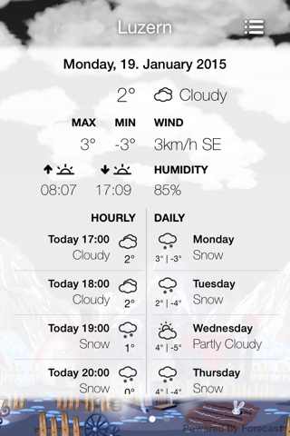 NiceWeather - Weather in a Comic World screenshot 3