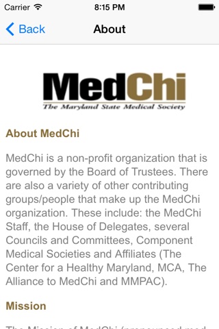 MedChi screenshot 3