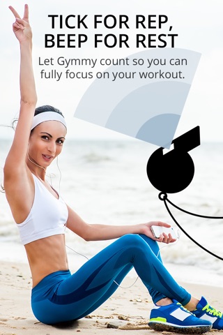 Gymmy: interval tabata timer for workout training, hiit & all kind of sports with sets, reps and rest count screenshot 3