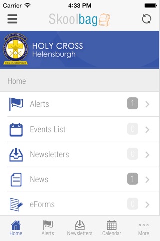 Holy Cross Helensburgh - Skoolbag screenshot 2