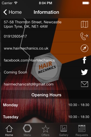 Hair Mechanics Ltd screenshot 3
