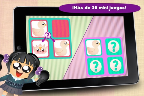 Play with Sakura Chan Memo Chibi Game for toddlers and preschoolers screenshot 2