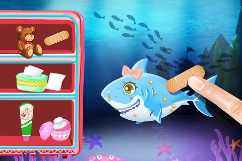 New Ocean Baby Born - Shark under the sea: Kids Free Game screenshot 3