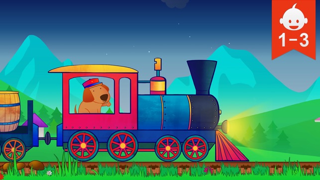 Animal Train for Toddlers(圖1)-速報App