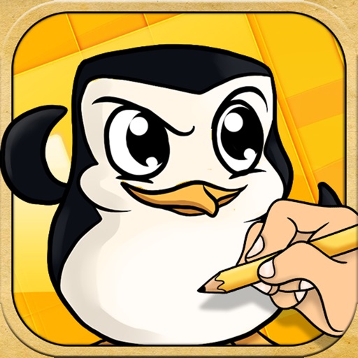 Draw And Play Penguins iOS App