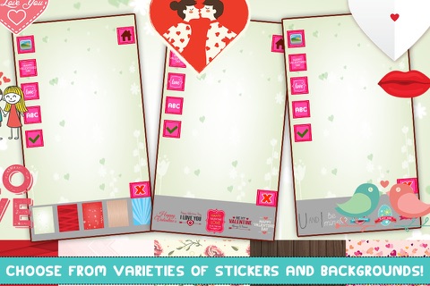 Happy Valentine's Day - Card Maker - Free screenshot 4