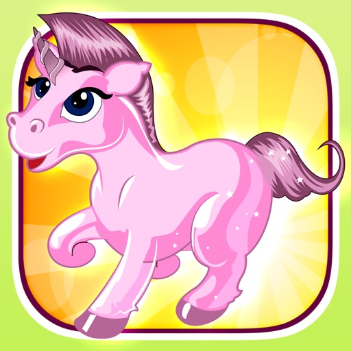 A Little Unicorn Magic Star Run FREE - Cute Pony Horse Game for Kid-s & Girl-s iOS App