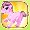 A Little Unicorn Magic Star Run FREE - Cute Pony Horse Game for Kid-s & Girl-s