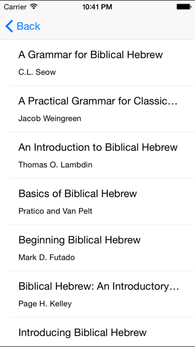 How to cancel & delete Biblical Hebrew Vocabulary from iphone & ipad 1