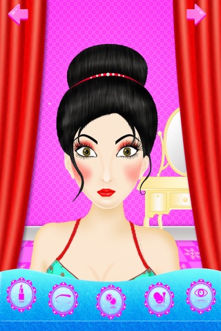 Princess Salon Makeup Dressup screenshot 2