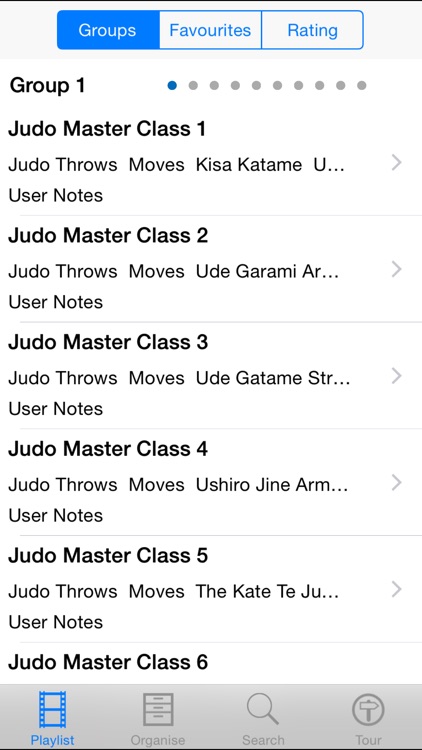 Judo Master Class
