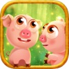 Mr Pig Crush Saga and the funny adventure in match cards world to rescue his animals, princess, heroes friends from the monster