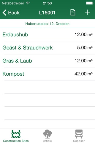 Schüttguterfassung screenshot 2