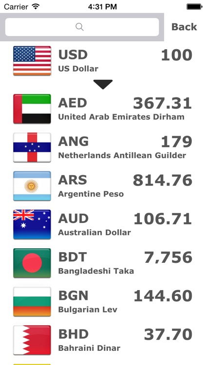 Talking Currency Translation App: YUBISASHI Exchange screenshot-3