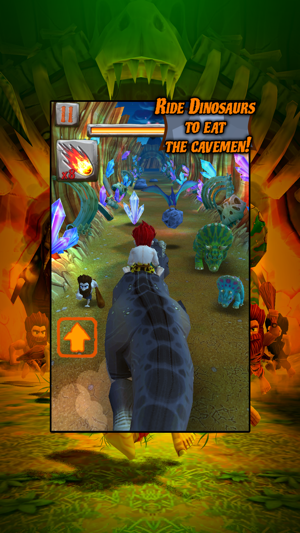 ‎Caveman Dino Rush Screenshot