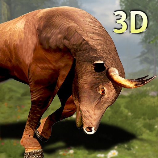 Bull Simulator - Real 3D Bull Riding Simulation Game Icon