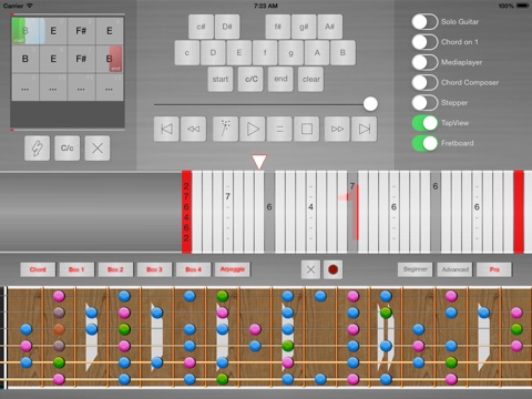 Guitar Scale Trainer Pro + Backing Tracks Creator screenshot 2