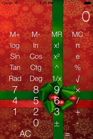 Calculus Plus - Christmas Calculator screenshot 2