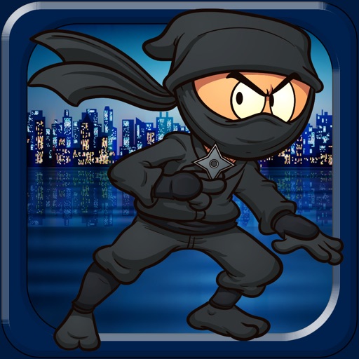 A Dark Red Ninja Samurai Stealth Tactics Hero Fighter FREE icon