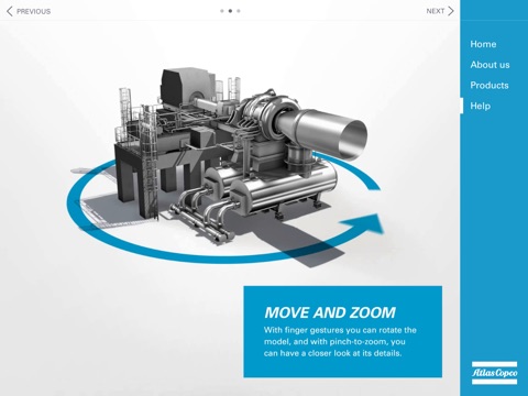 Atlas Copco Gas & Process Augmented Reality screenshot 3