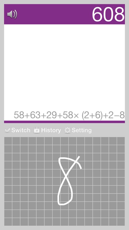 calculator for iOS 8- handwriting recognition