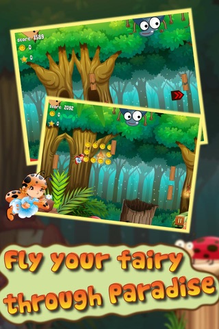 Lady Bug Faries - Flower Bell and Friends Magical Fantasy Adventure FREE screenshot 2