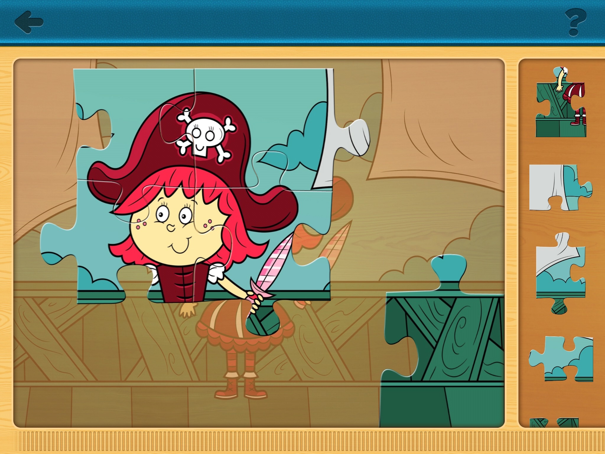 Jigsaw Puzzles (Pirates) FREE - Kids Puzzle Learning Games for Pirate Preschoolers screenshot 2