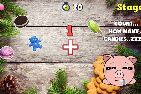50 Rush: Candy Math - Free Challenge Game screenshot 2