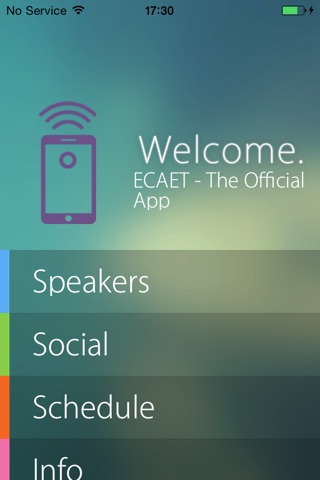 ECAET The official App screenshot 2