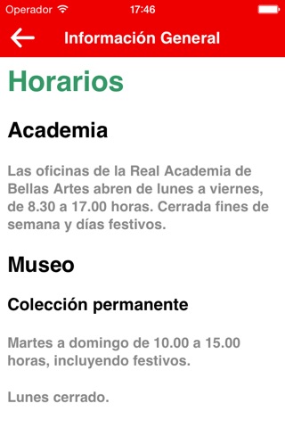 Real Academia de Bellas Artes screenshot 3
