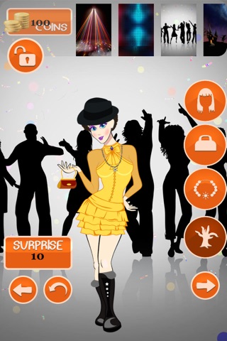 Fashion Celebrity Girl Dress Up - awesome girly dressing game screenshot 3