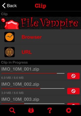 File Vampire screenshot 3