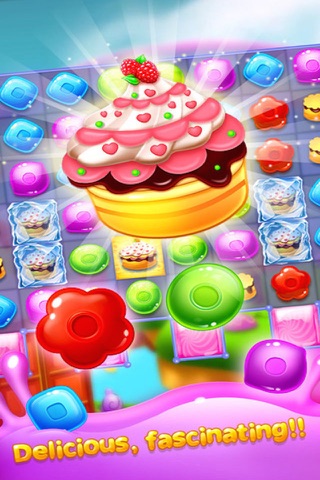 Candy Fruit Juice - 3 match yummy puzzle game screenshot 4