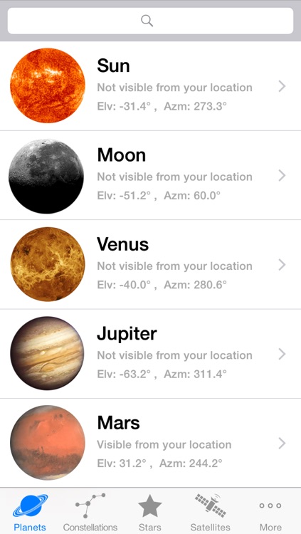 Star & Planet Finder