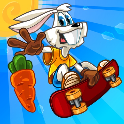 Looney Bunny Skater Dash Icon