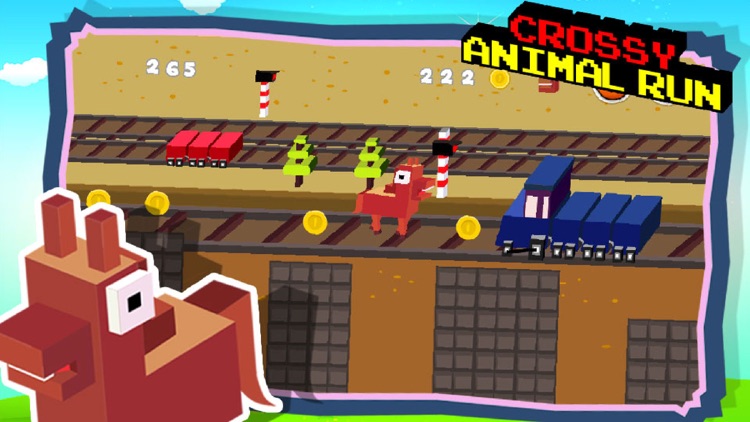 Crossy Animal Run - Infinite Arcade Game