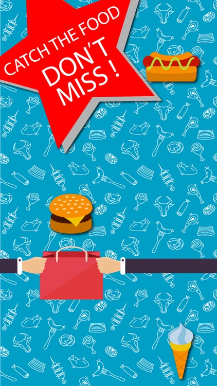 Catch The Falling Food - Fruit Fall & Funny Eating Game, Feed Monkey Head Banana