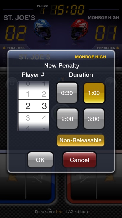 KeepScore Pro - Lacrosse Edition