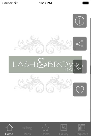 Lash and brow bar screenshot 2