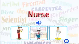 Game screenshot English Basic Concepts 4 - Professions for Kids. Pick the right answer! mod apk