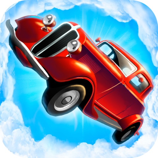 Magical Flying Car 3D Deluxe Icon