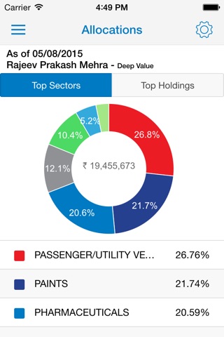 MyPortfolioView screenshot 4