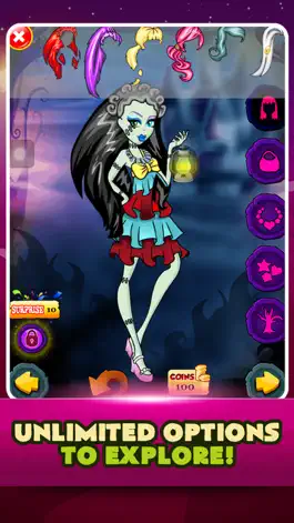 Game screenshot Princess Monster Makeover Salon Crazy Style Girl Dress Up hack
