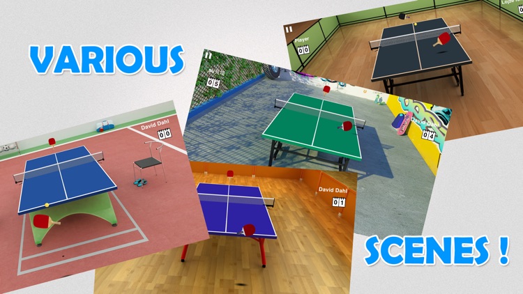 Virtual Table Tennis